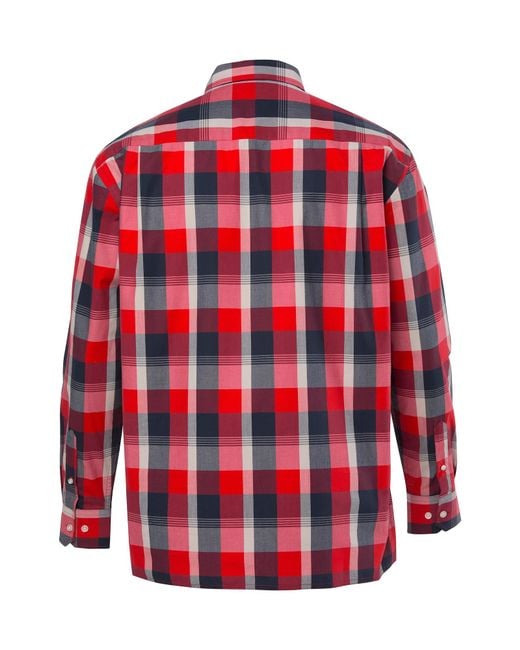 Men Plus Hemd in Red für Herren