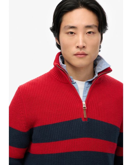 Superdry & Co Pullover in Red für Herren