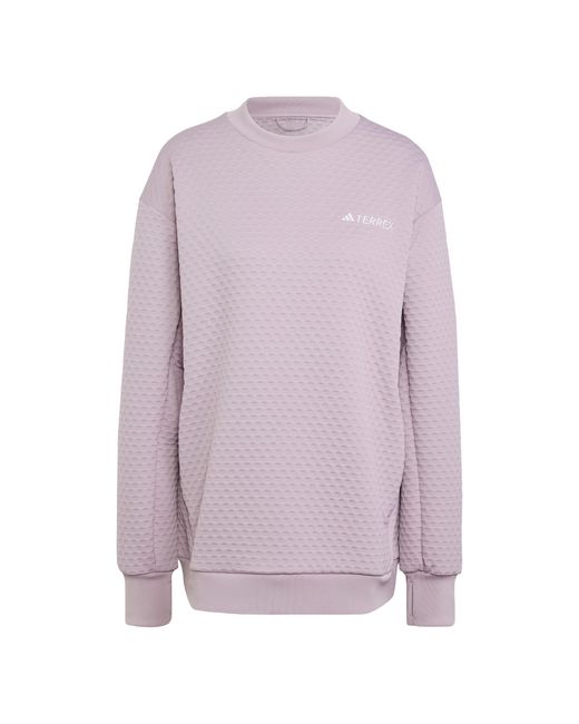 Adidas Originals Purple Sportsweatshirt Xploric