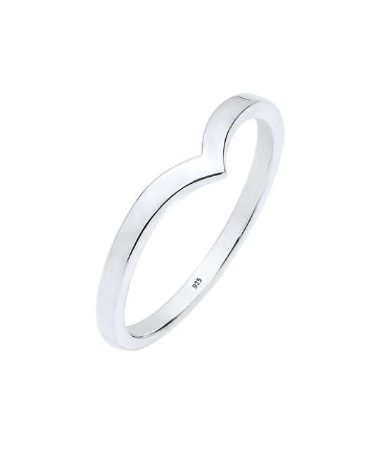 Elli Jewelry Metallic Ring Geo