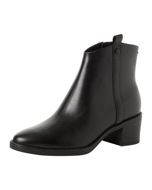 Marco Tozzi Black Ankle Boots