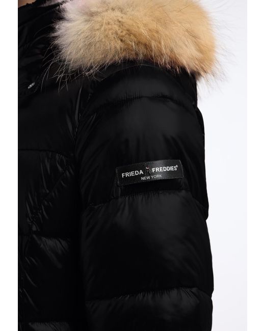 Frieda & Freddies Black Wintermantel Dalia 2