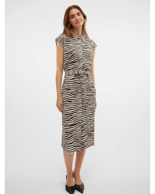 Vero Moda White Kleid 'Vmmymilo'