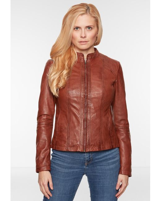 7eleven Brown Übergangsjacke Seamera