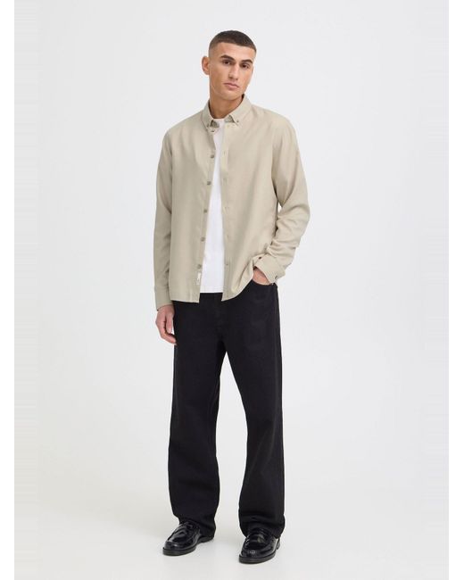 Solid Hemd Pete in Natural für Herren