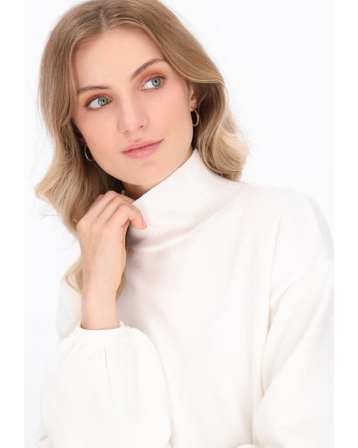 DreiMaster Klassik White Pullover