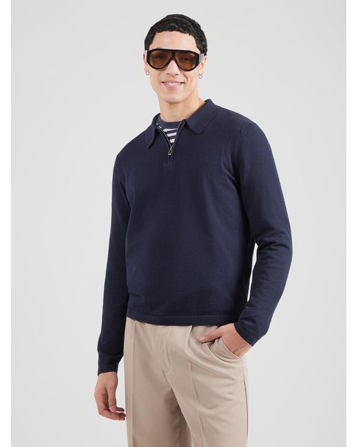 Fynch-Hatton Pullover Superflex in Blue für Herren