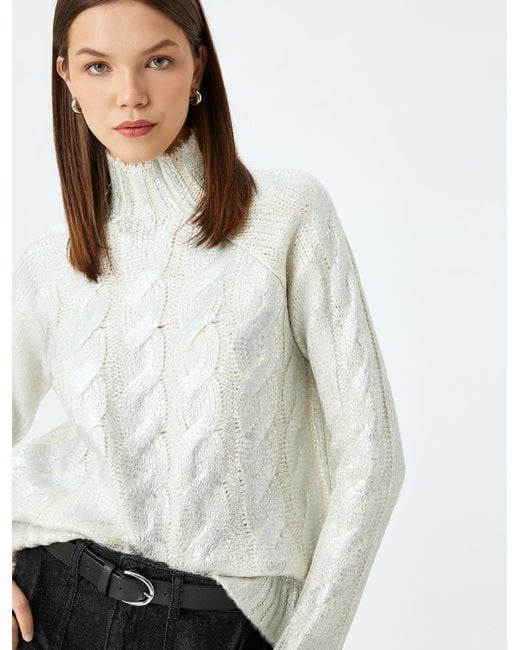 Koton White Pullover