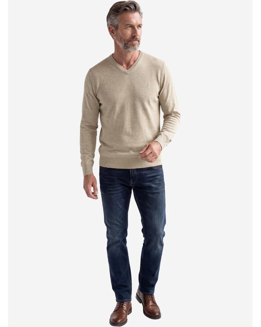 Redmond Pullover Basic in Green für Herren
