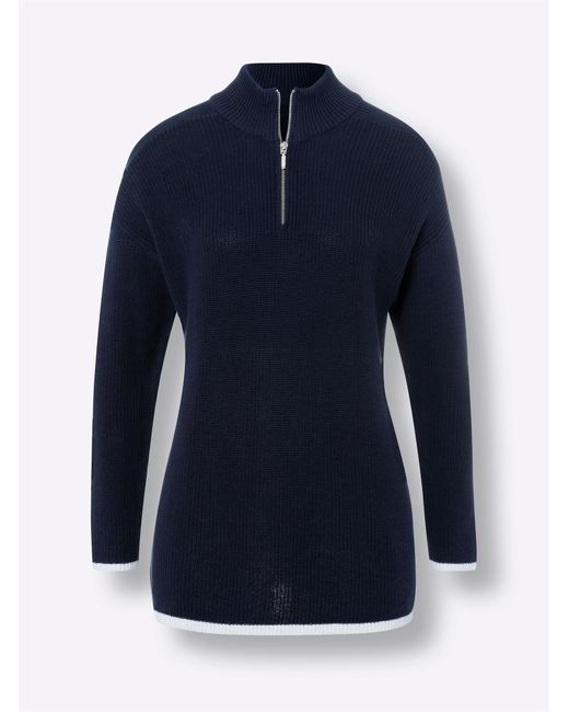 heine Blue Pullover