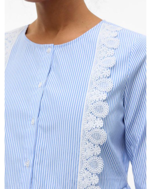 Vero Moda Blue Bluse 'Vmniyan'