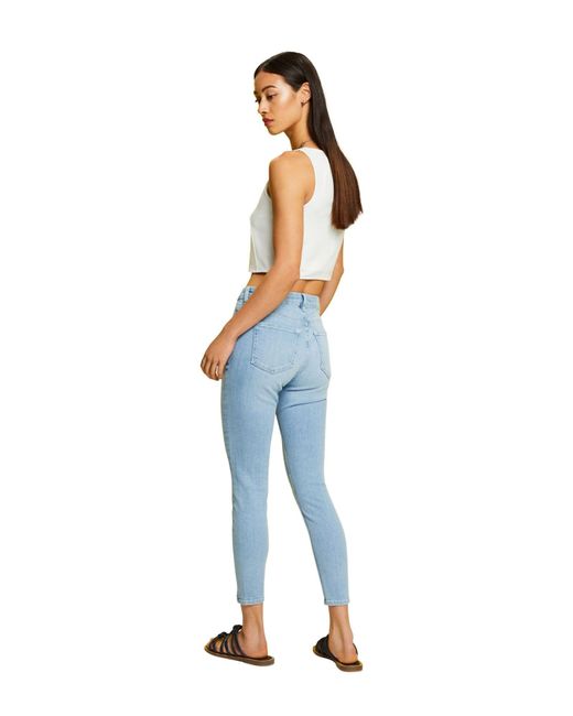 Esprit Collection 7/8-Jeans Skinny Jeans in Cropped-Länge in Blau | Lyst DE