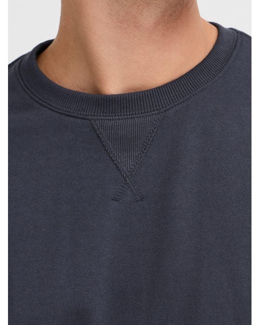 Solid Sweatshirt Sdchad in Blue für Herren