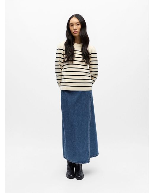 Object White Pullover Objreynard