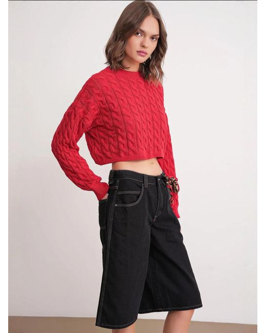 MixRay Red Pullover
