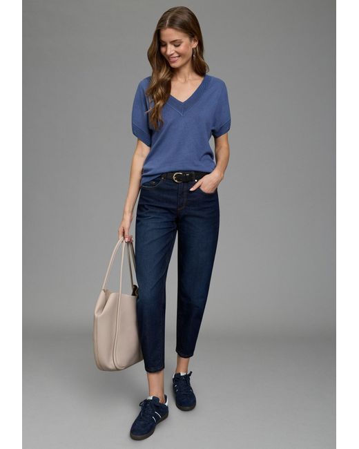 Laura Scott Blue Pullover