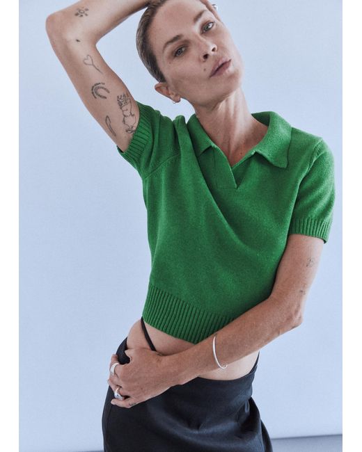 Mango Green Pullover Terramar