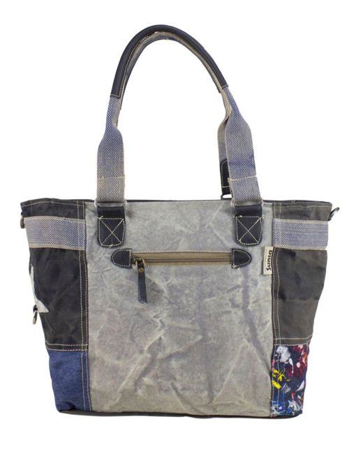 Sunsa Blue Shopper
