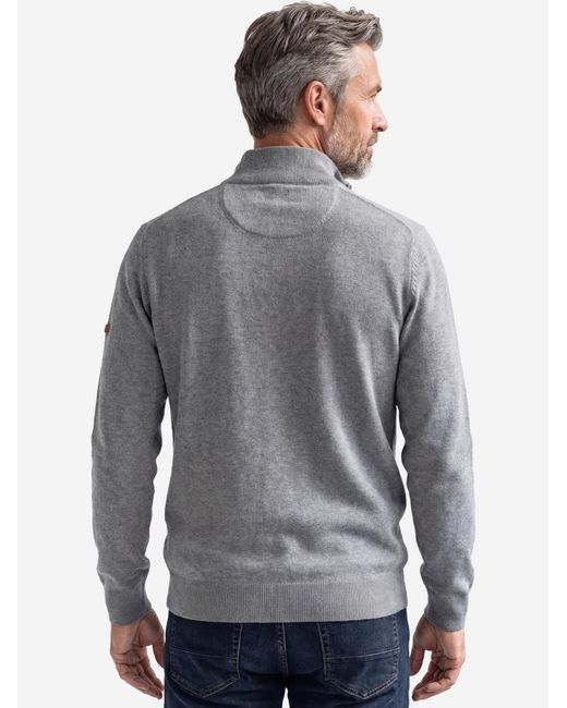 Redmond Pullover Basic in Gray für Herren