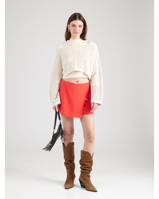 Vero Moda Red Hosenrock