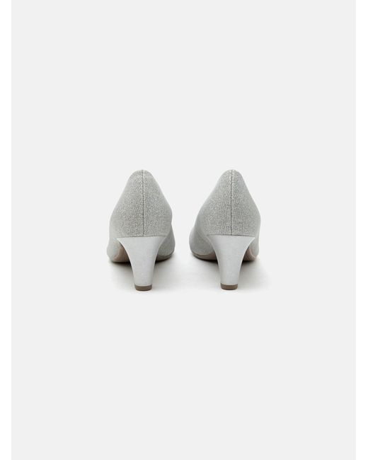 Gabor White Pumps
