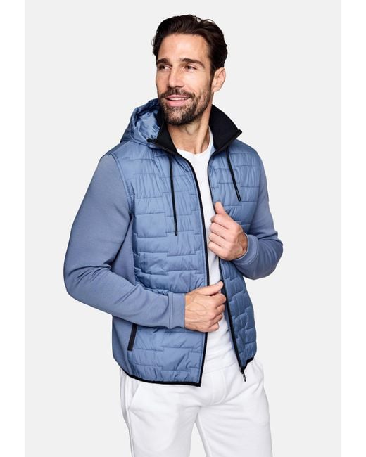 New Canadian Steppblouson Hybrid in Blue für Herren