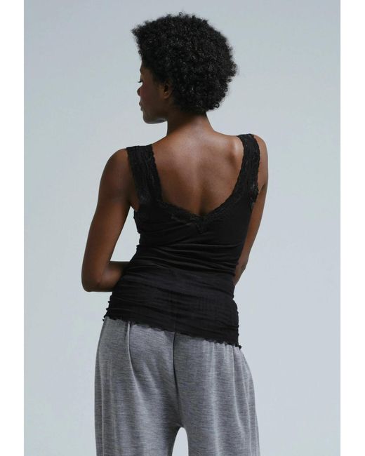 Seamless Basic Black Top