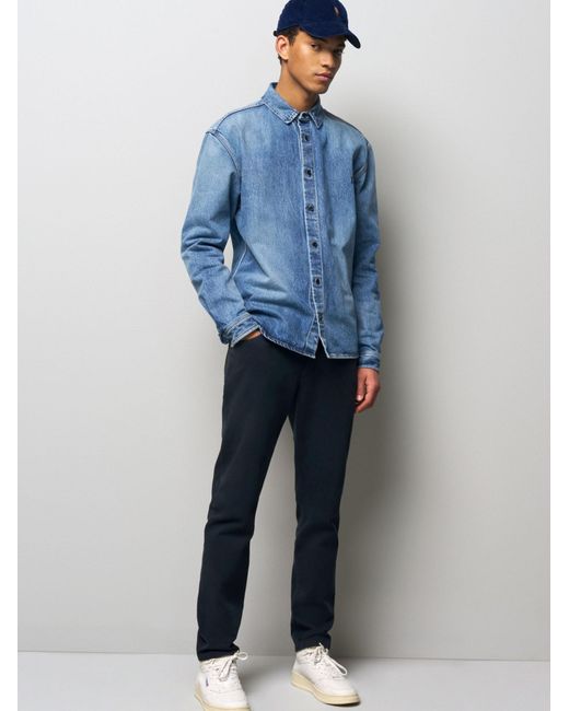 Meyer Chinohose in Blue für Herren