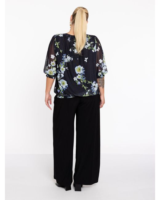 Yoek Blue Bluse
