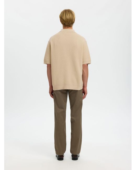 SELECTED Pullover in Natural für Herren