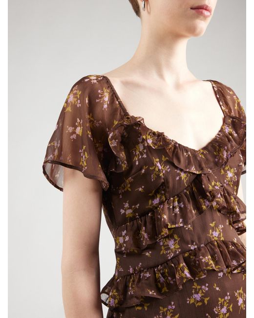 TOPSHOP Brown – freizeitkleid