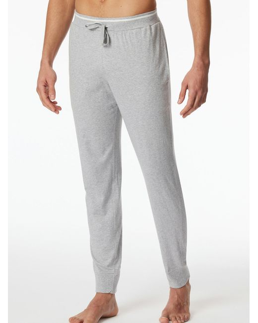 Schiesser Pyjamahose Mix Relax in Gray für Herren