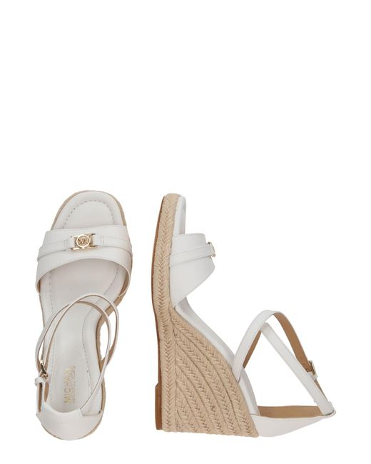 MICHAEL Michael Kors White Sandale