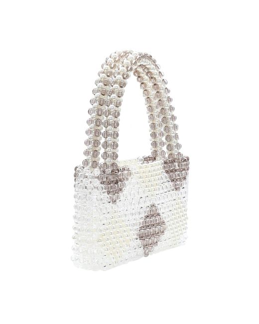 Koosh White Handtasche