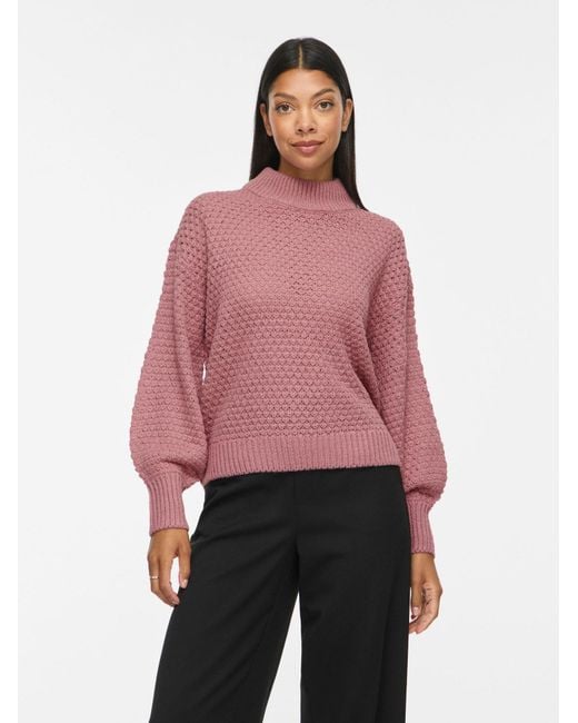 Vila Pink Pullover Viliomy