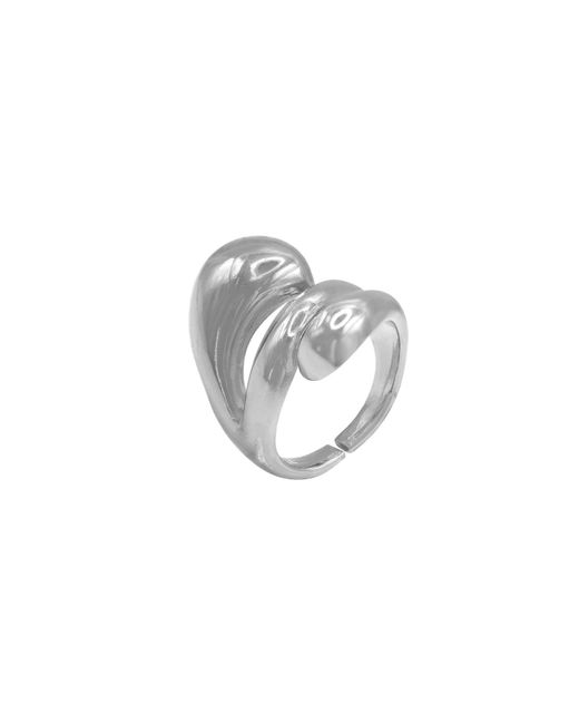 Heideman White Ring Olivia