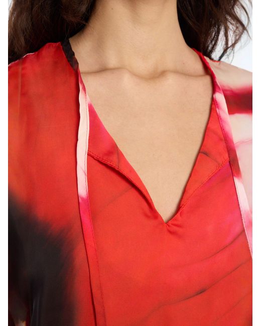 Ana Alcazar Red Kleid Delma