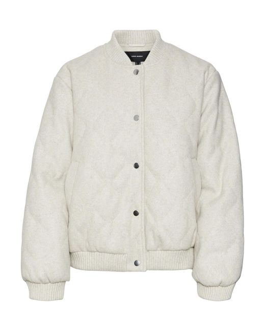 Vero Moda White Jacke 'Vmfortunedora'