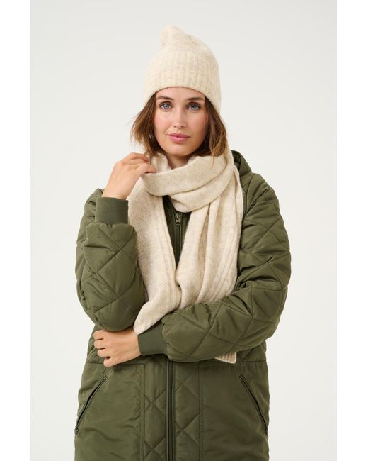 Kaffe White Schal Gabby