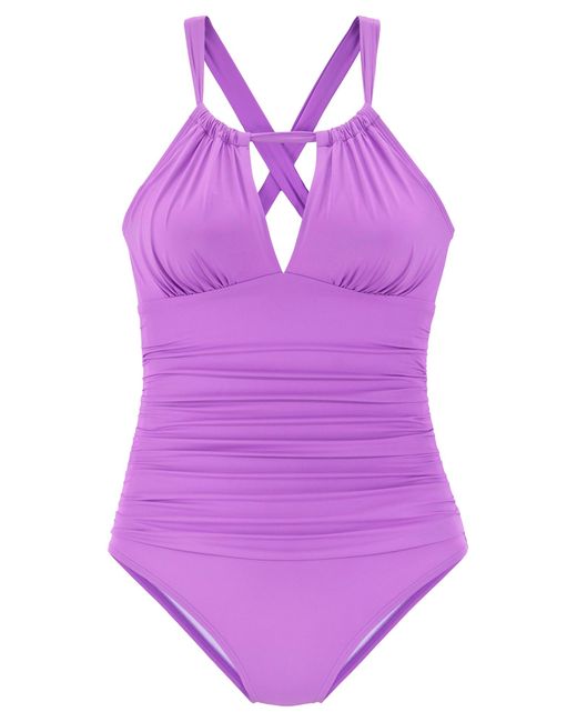 S.oliver Purple Badeanzug
