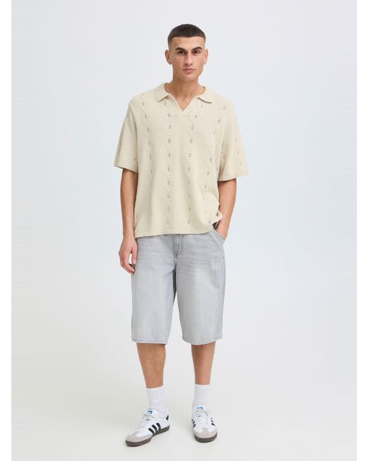 Solid Poloshirt Sdudell in White für Herren