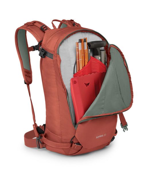 Osprey Red Sportrucksack Sopris 20