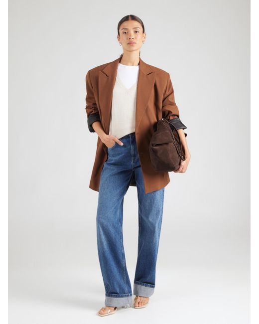 Comma, White Pullover