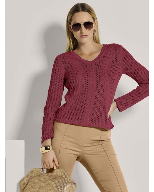 Madeleine Red Pullover