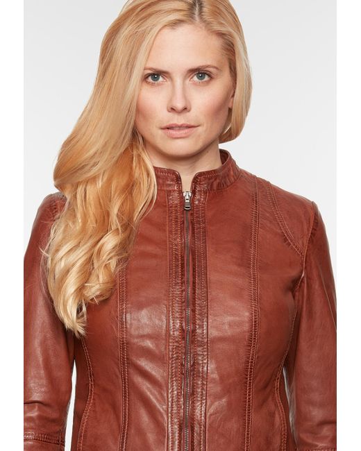 7eleven Brown Übergangsjacke Seamera