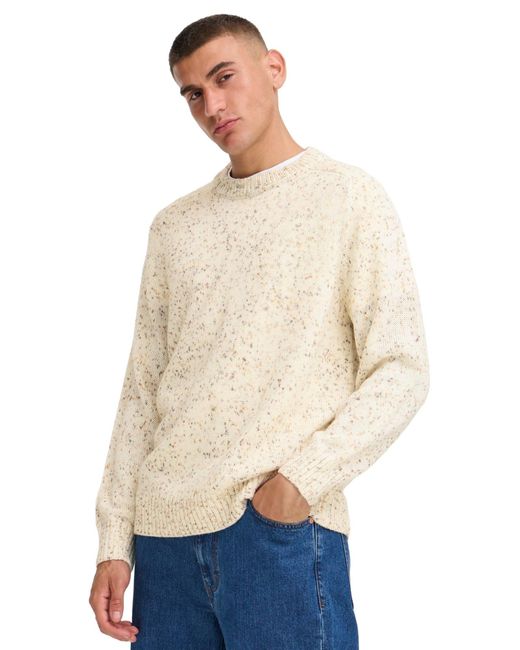 Solid Pullover Simcha in Natural für Herren