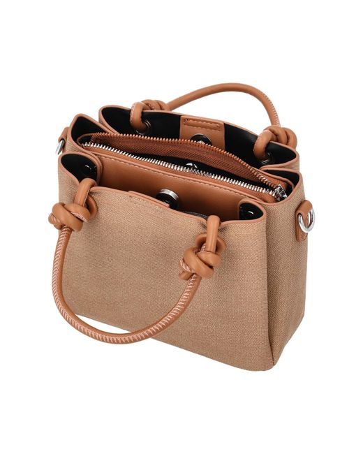 Usha Brown Handtasche