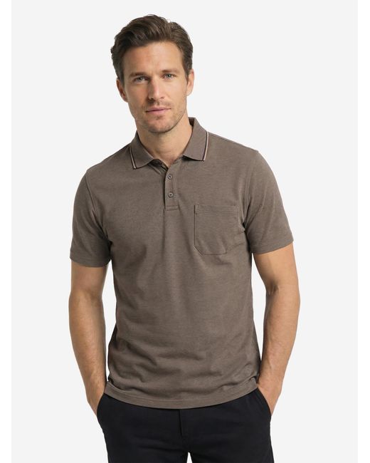 CASA MODA Shirt Basic in Gray für Herren