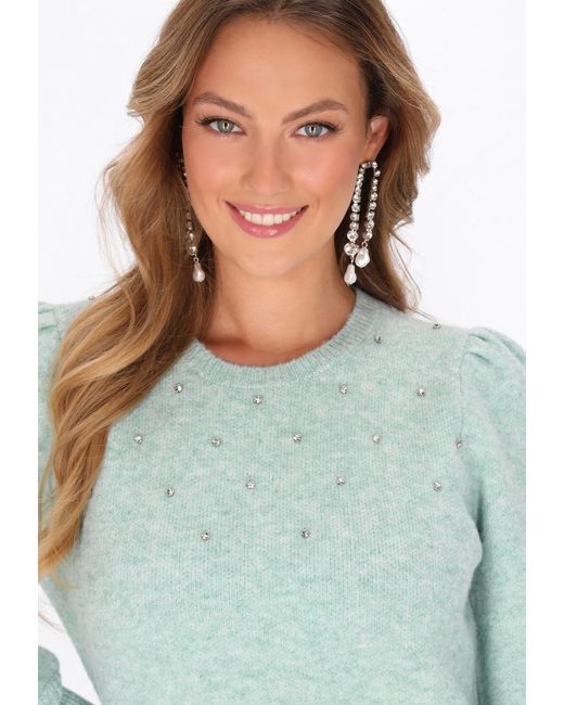 faina Blue Pullover