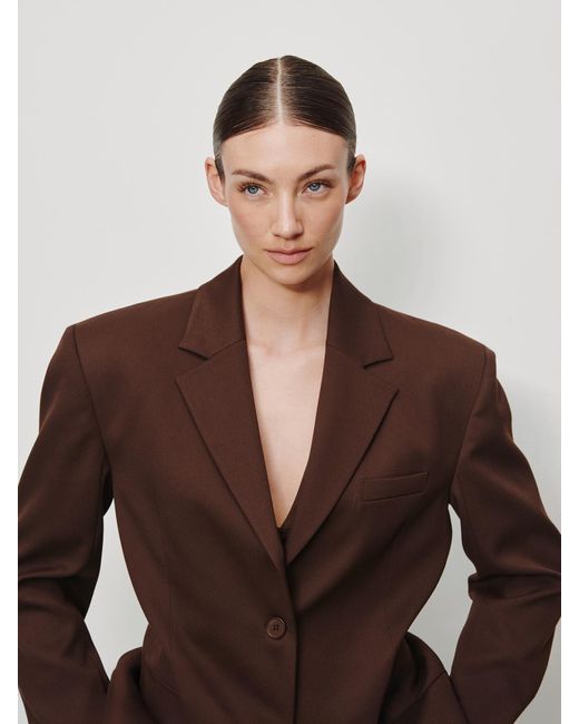 RÆRE by Lorena Rae Brown Blazer